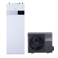 Midea MHA-V8W/D2N8-B2H2-IWT190 M-Thermal osztott hőszivattyú (R32, 8 kW, 1 fázis, 190l, fekete)